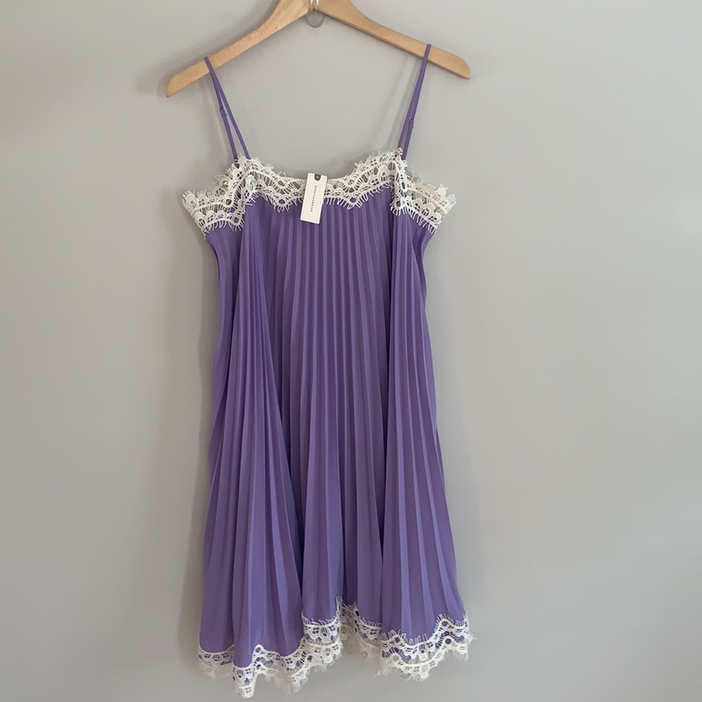 Anthropologie Moulinette Soeurs Lilac Slip Dress